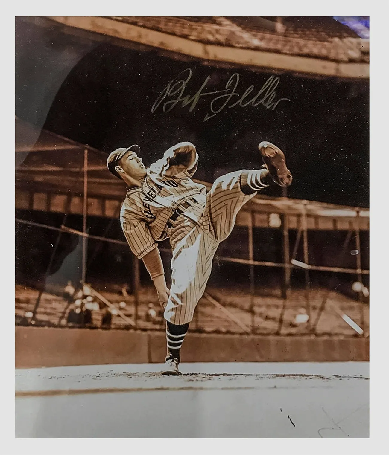 Bob Feller, C.1960s Signed Photograph & Baseball Memorabilia -$5K APR W/CoA!