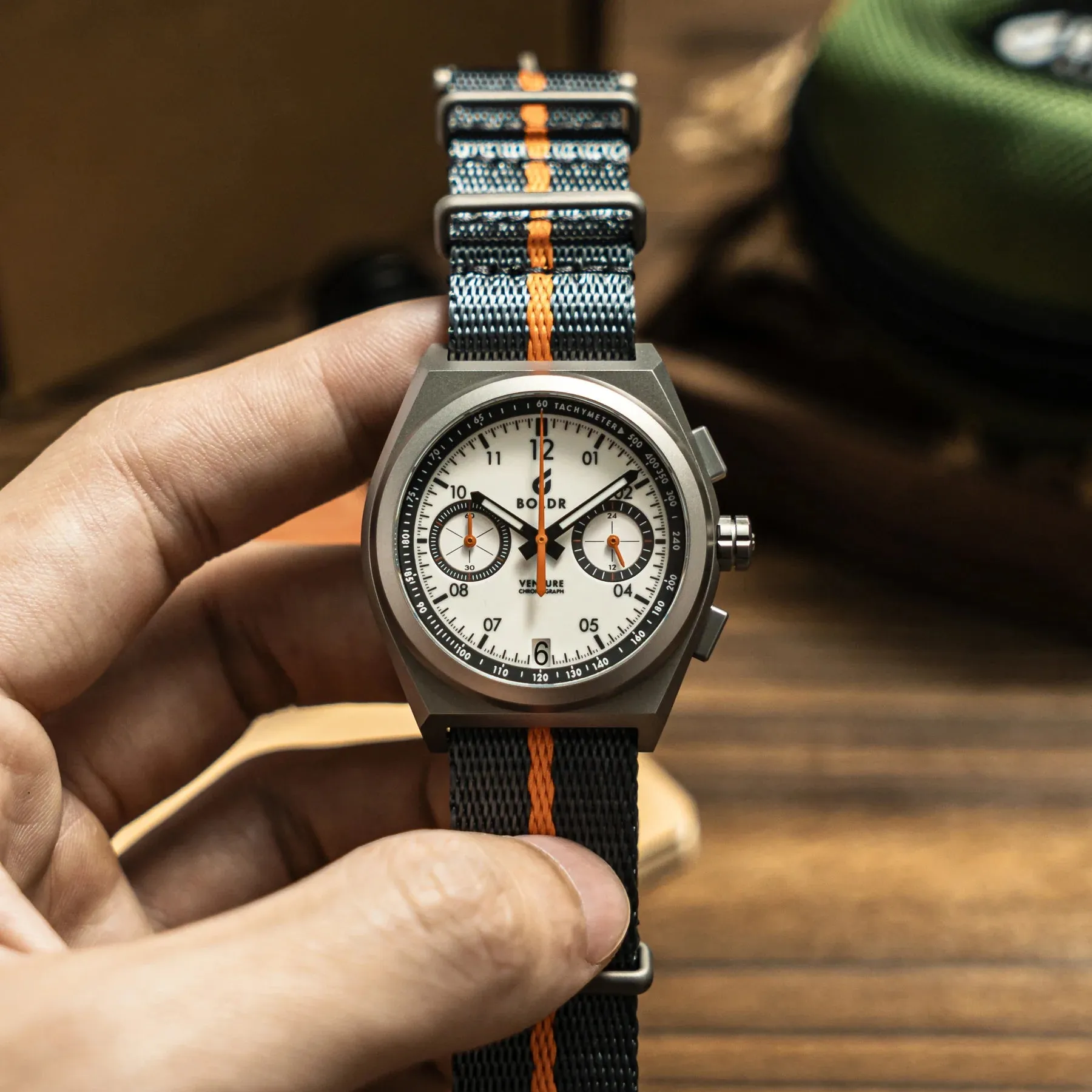 Boldr Venture Rally 1 Chronograph Watch - Wells 008