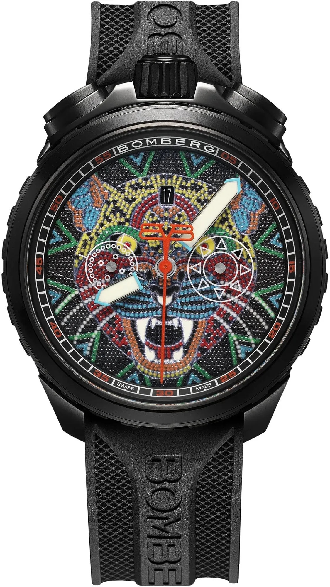 BOM Watch Bolt-68 Heritage Jaguar Huichol Limited Edition
