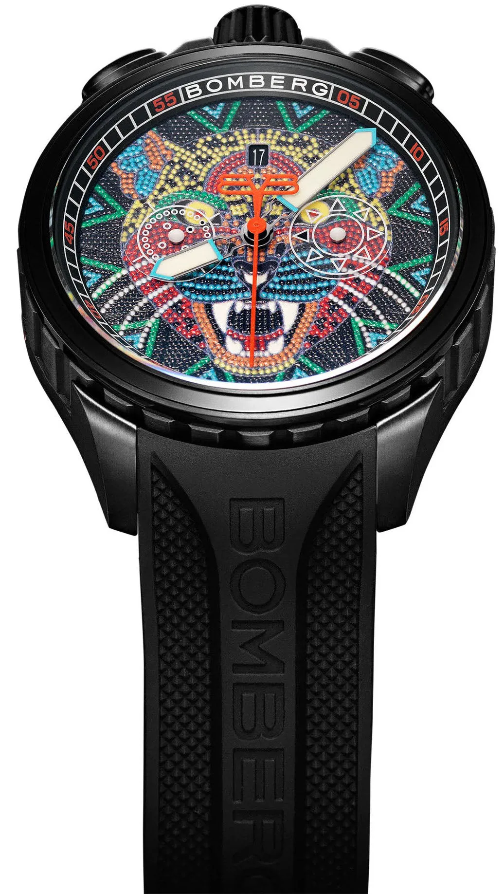 BOM Watch Bolt-68 Heritage Jaguar Huichol Limited Edition