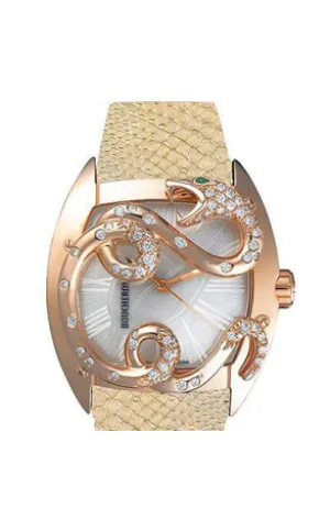 Boucheron Snake MEC Cobra 18K Rose Gold & Diamonds Lady's Watch