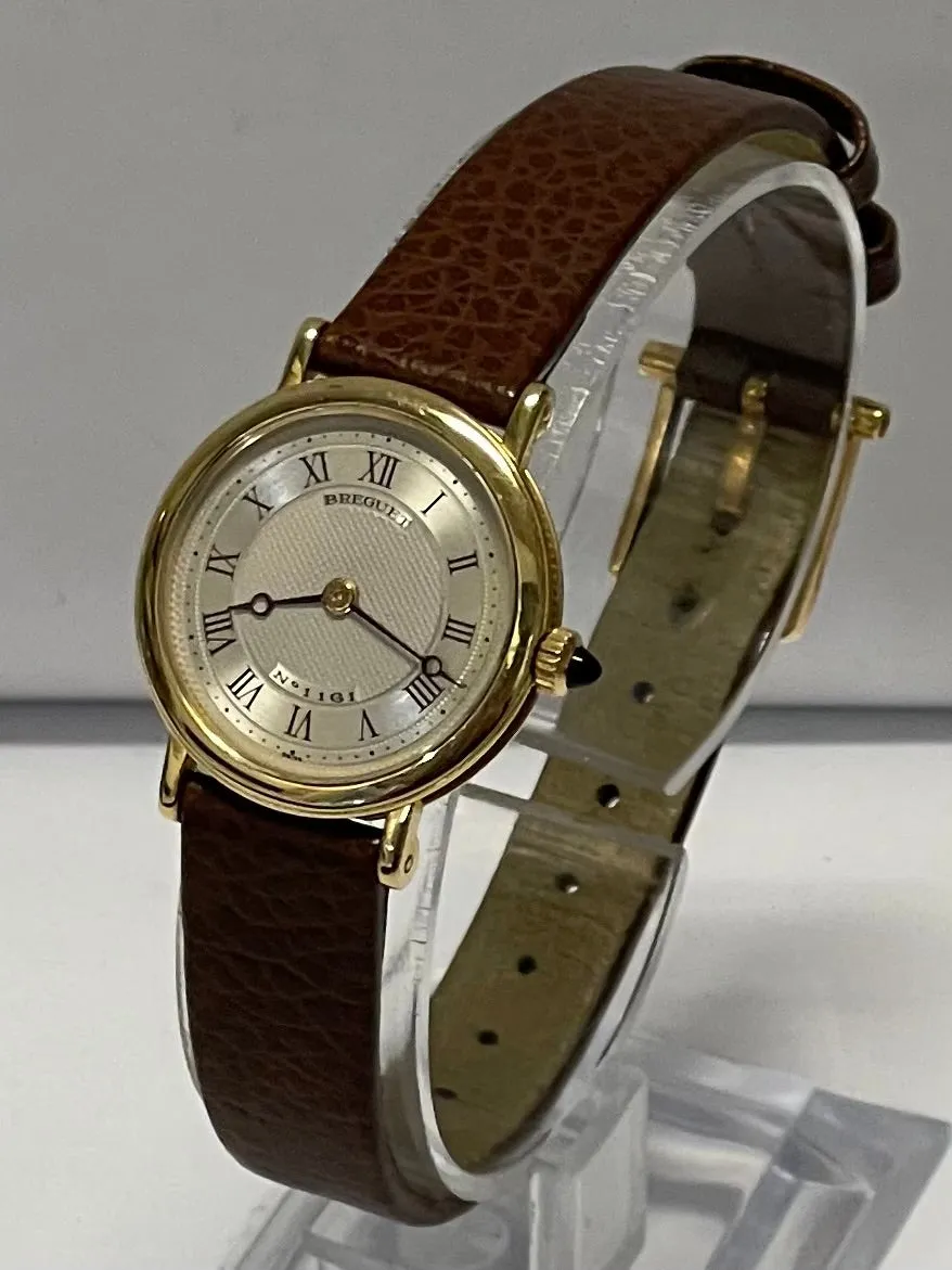 BREGUET Classic Unisex Thin Design 18K Yellow Gold Rare Watch - $12K APR w/ COA!