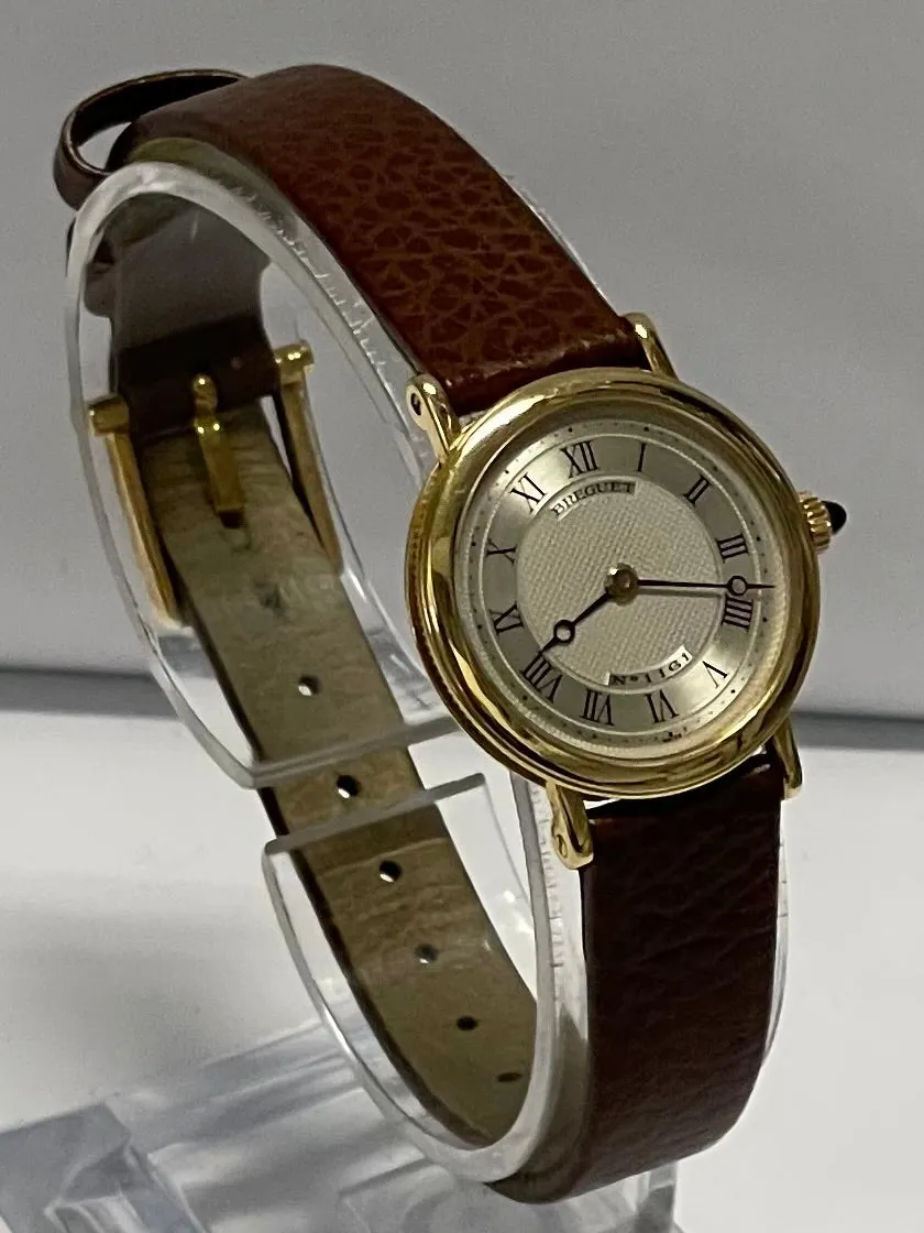 BREGUET Classic Unisex Thin Design 18K Yellow Gold Rare Watch - $12K APR w/ COA!