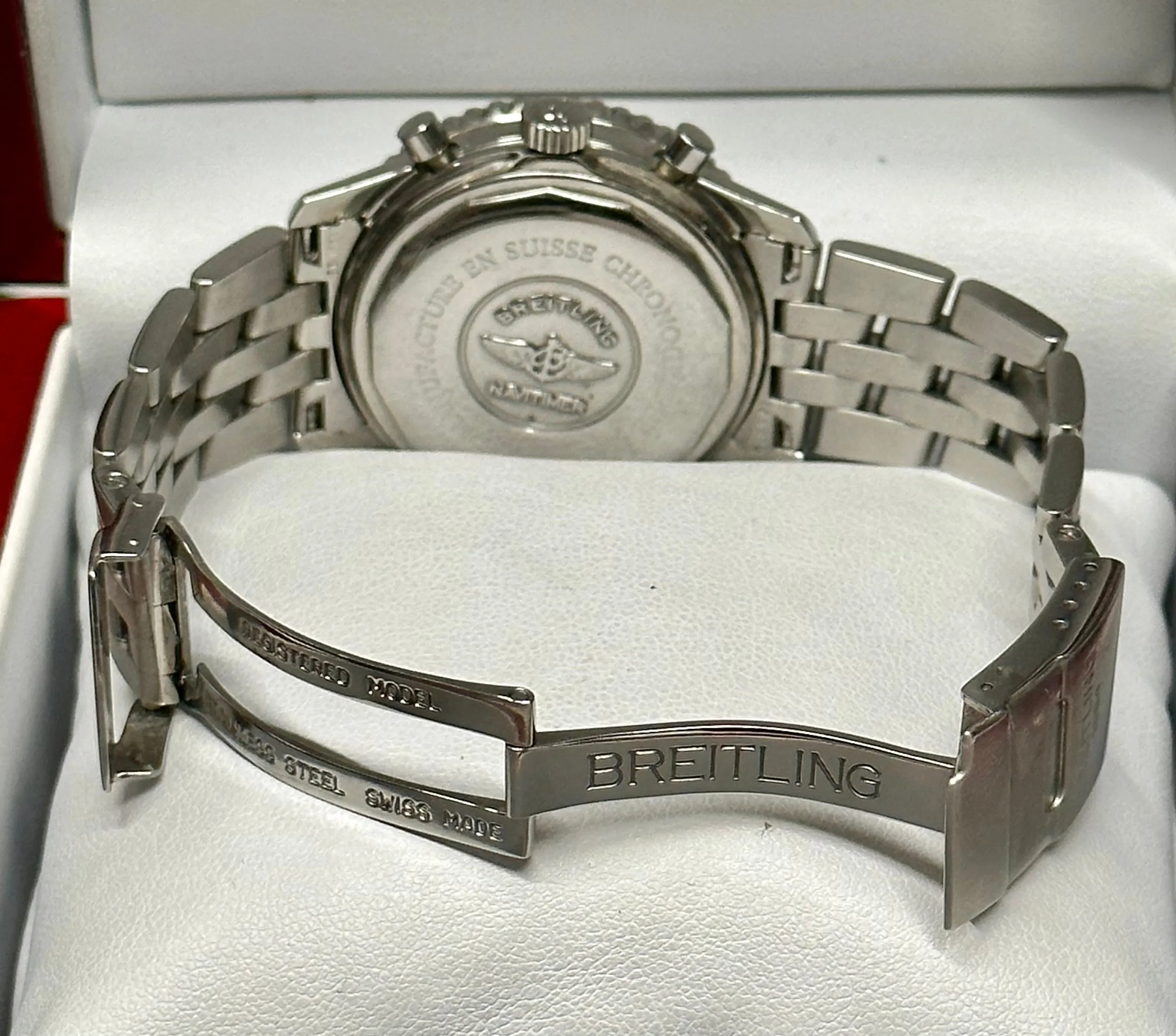 BREITLING Navitimer R. A30022 SS Chrono Brand New Men's Watch - $20K APR w/ COA!