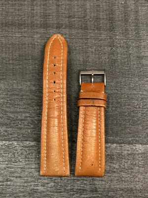 BREITLING Original Brown Crocodile Padded Watch Strap - $600 APR VALUE w/ CoA! ✓