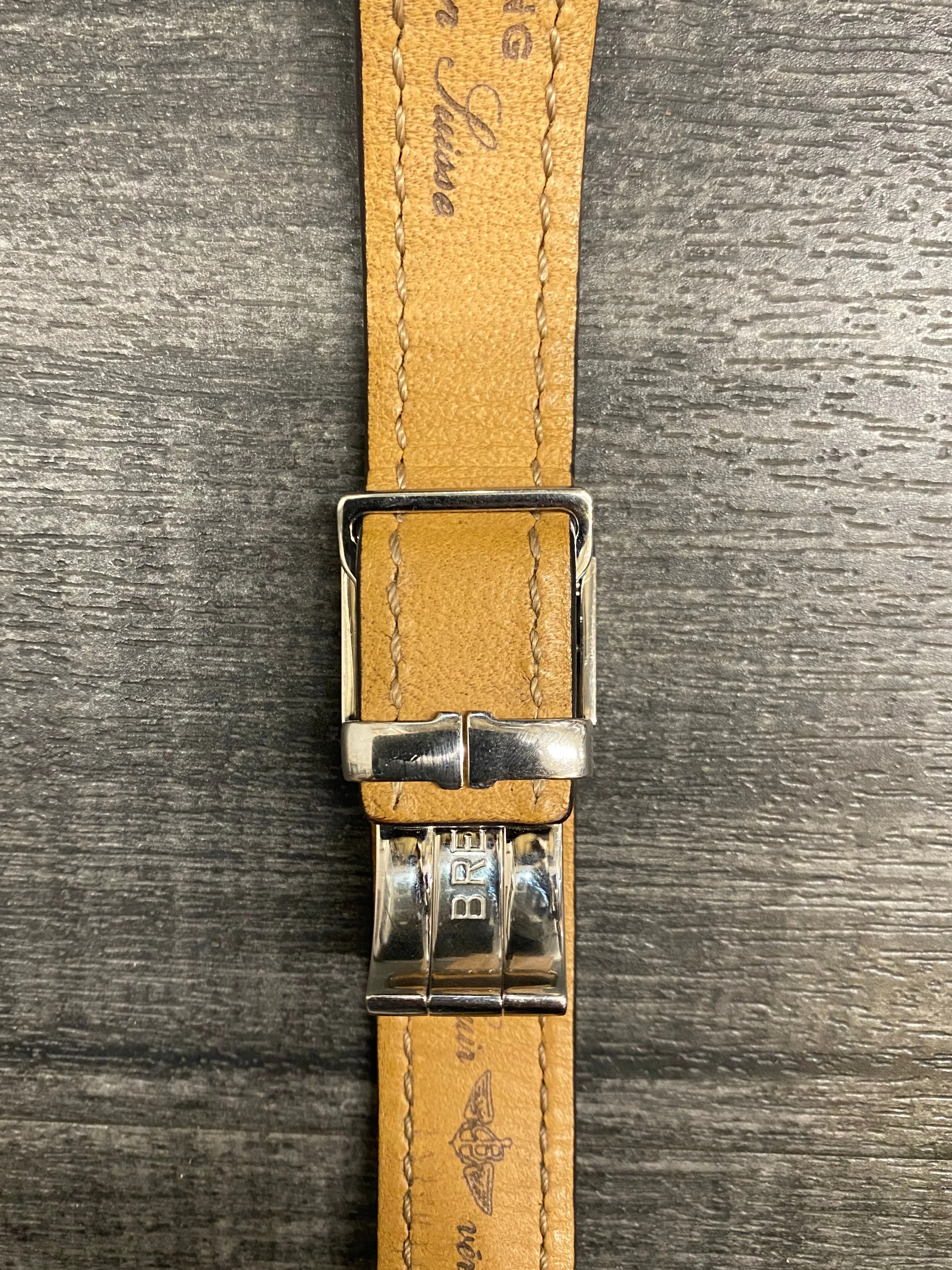 BREITLING Original Signed Stainless Steel Deployment Buckle - $500 APR VALUE w/ CoA! ✓