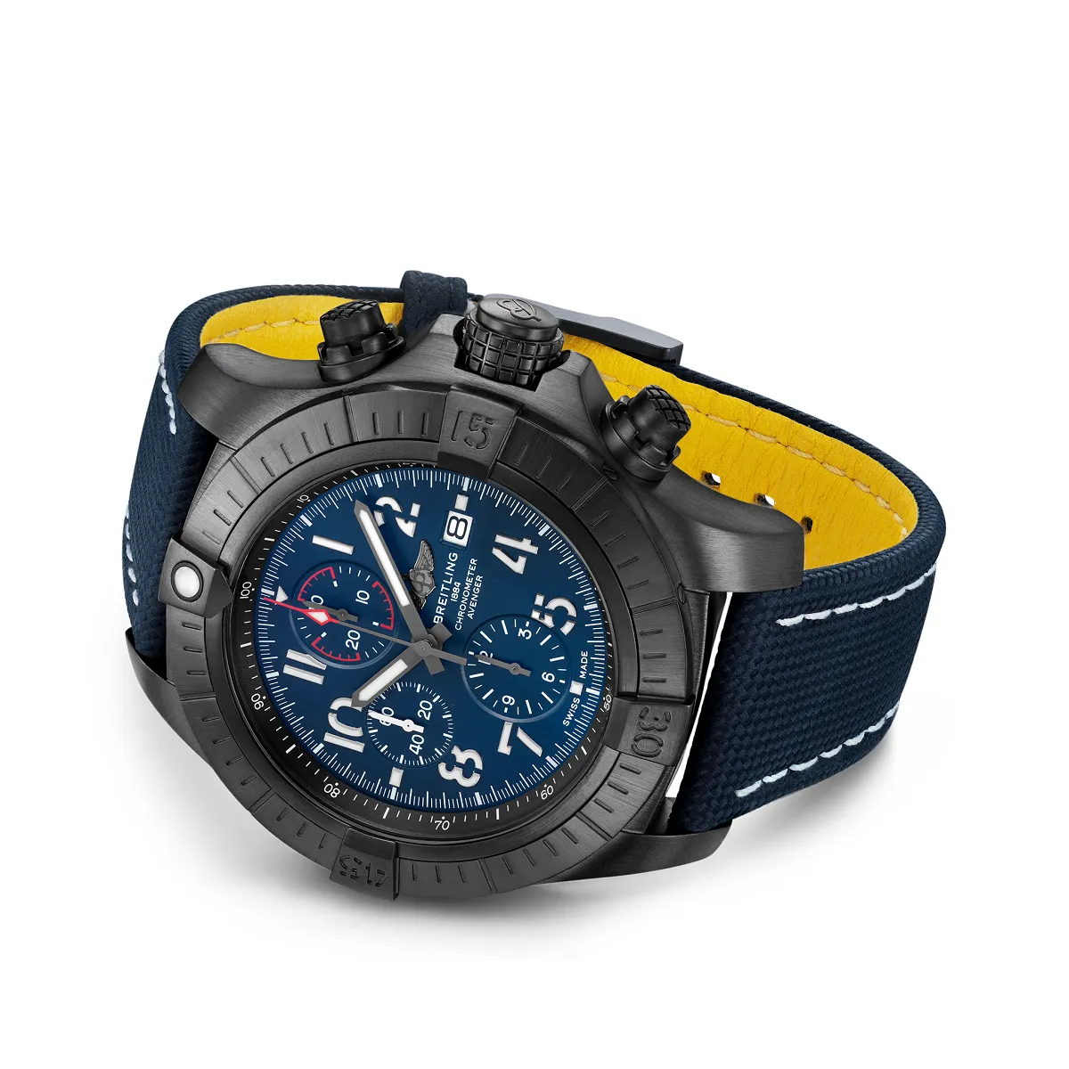 Breitling Super Avenger Chronograph 48MM Night Mission - V13375101C1X1