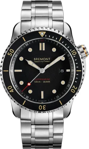 Bremont Supermarine S501 Black Bracelet