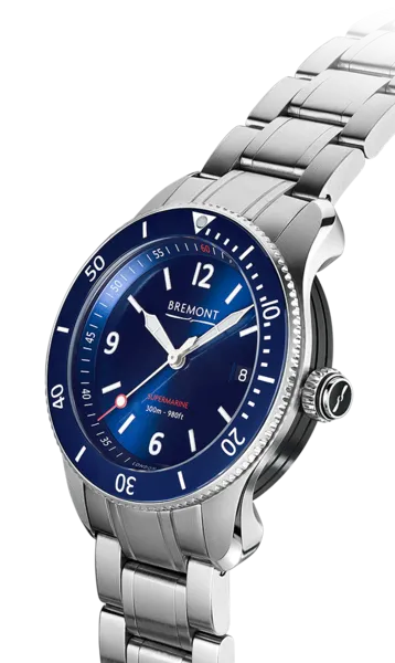 Bremont Watch Supermarine S300 Blue Bracelet