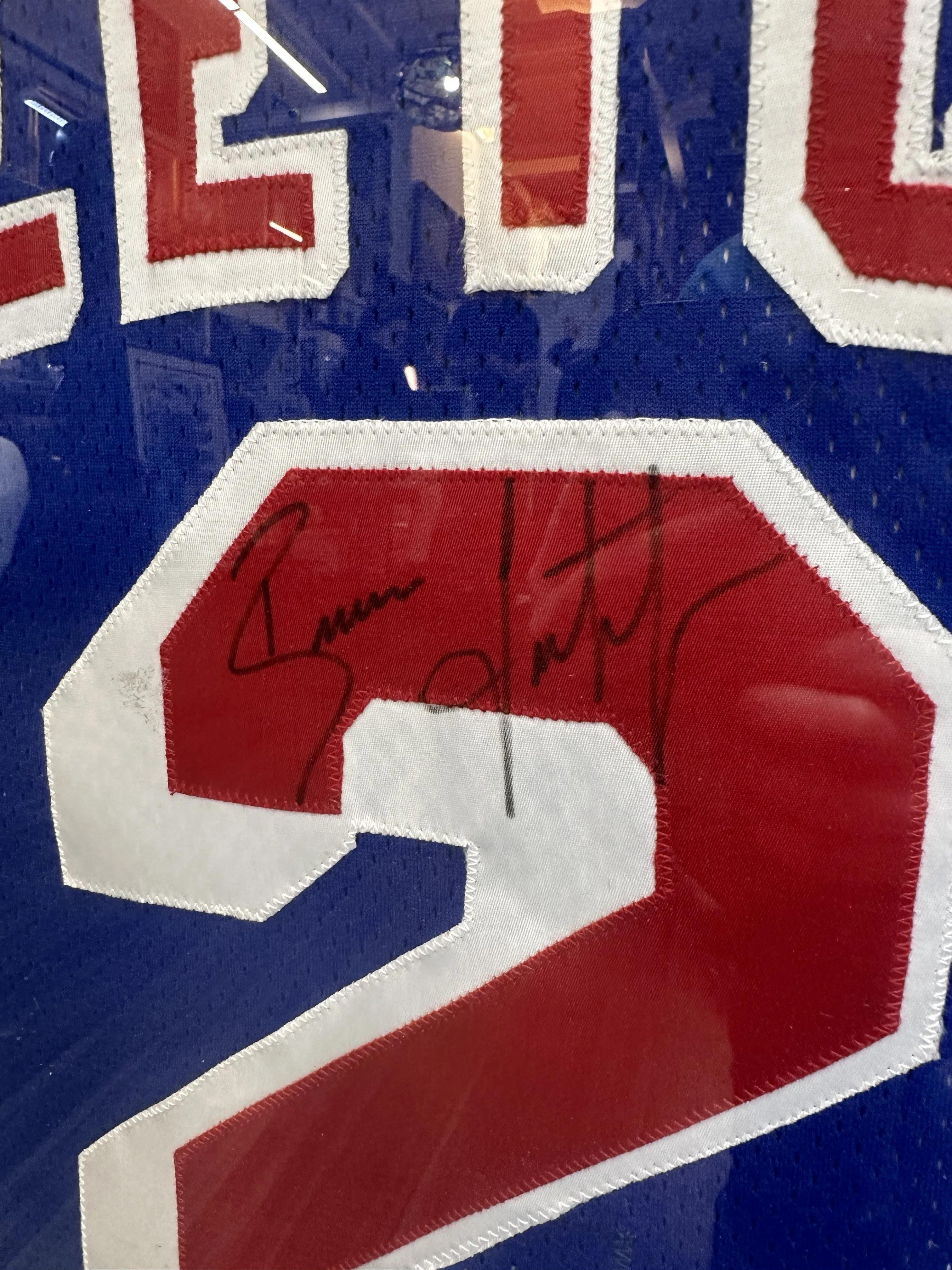 Brian Leetch Signed NY Rangers Original CCM Style NHL Jersey – $3K APR W COA!