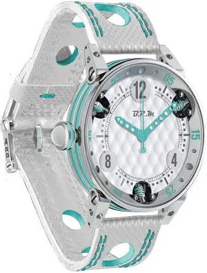 B.R.M Watch Golf Master Ladies Turquoise Hands