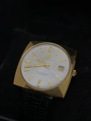 BUCHERER Officially Certified 18K Yellow Gold Chronometer w/ Date Feature - $7K APR Value w/ CoA! ✓
