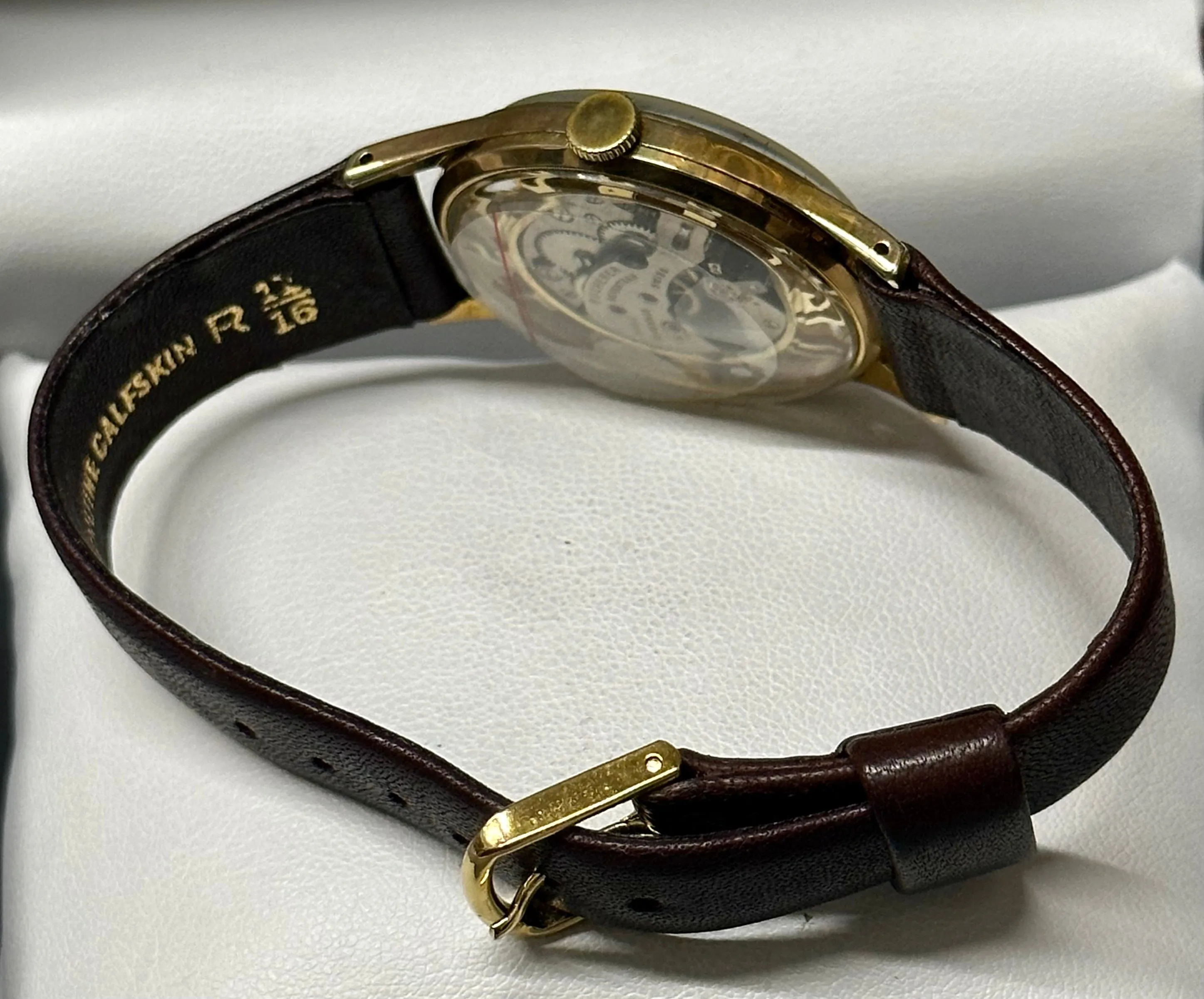BUCHERER Vintage 1940's Skeleton Back w/ Rare & Unique Dial - $10K APR w/ COA!!!