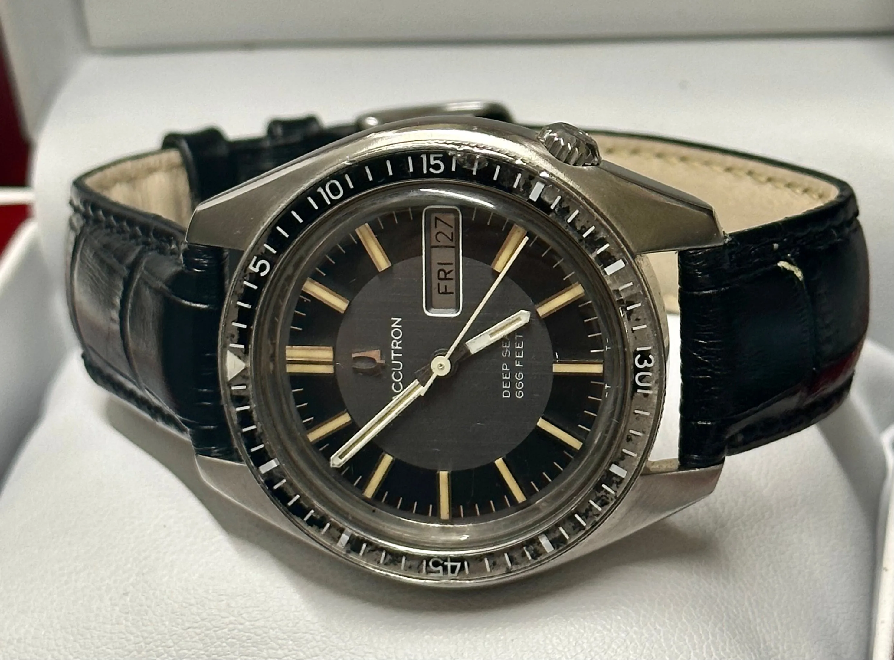BULOVA Accutron Deep Sea 600ft Diver First Electric Mens Watch- $10K APR w/ COA!