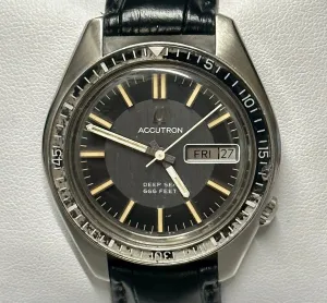 BULOVA Accutron Deep Sea 600ft Diver First Electric Mens Watch- $10K APR w/ COA!