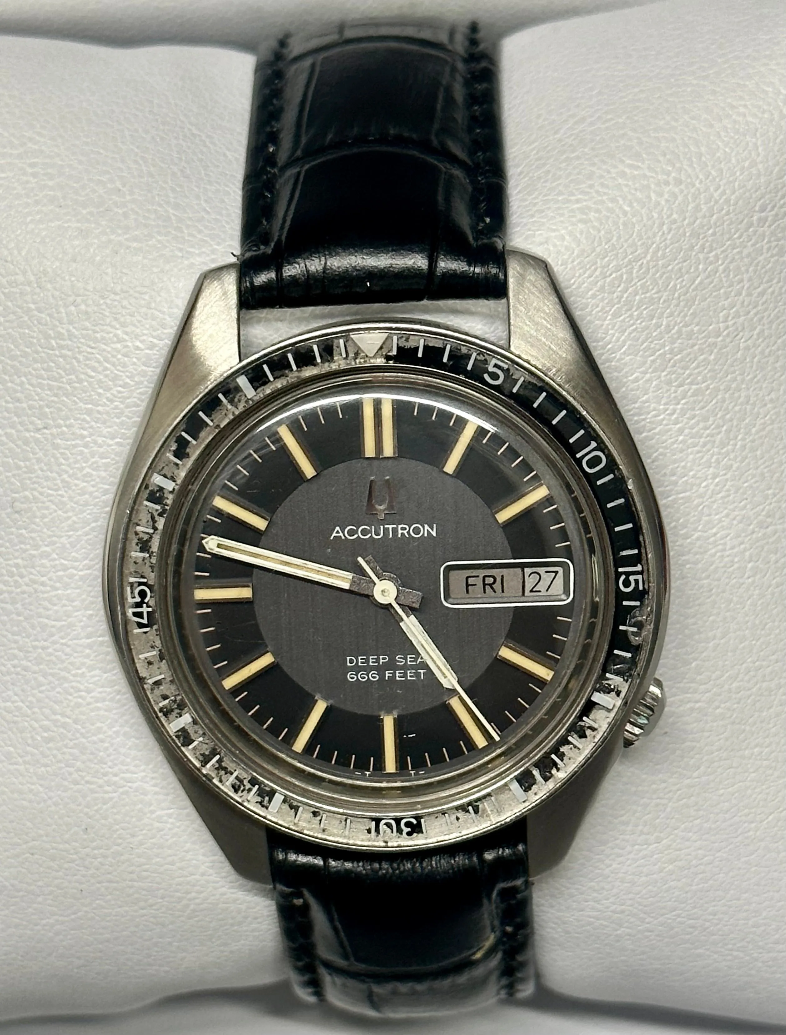 BULOVA Accutron Deep Sea 600ft Diver First Electric Mens Watch- $10K APR w/ COA!