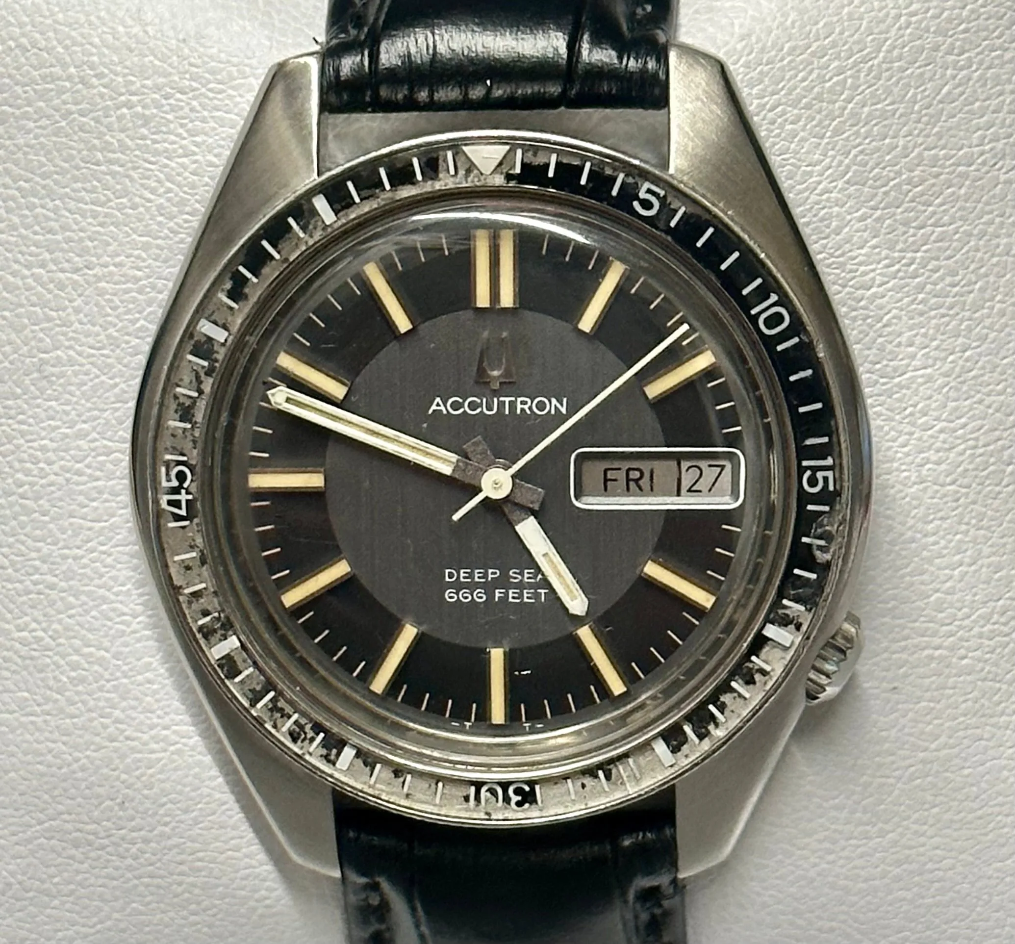 BULOVA Accutron Deep Sea 600ft Diver First Electric Mens Watch- $10K APR w/ COA!