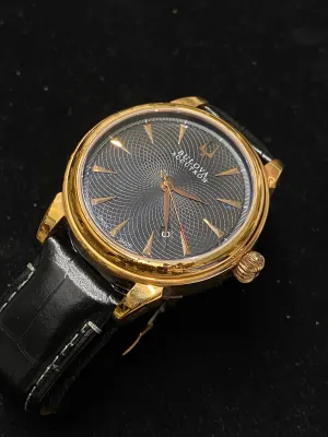 BULOVA Incredible Accutron Rose Gold Tone Men's Watch w/ Exhibition Caseback  - $1K Appraisal Value! ✓