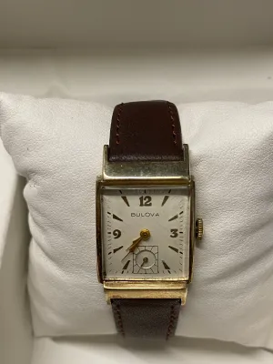 BULOVA Rare Incredibly Beautiful 10K Gold Filled Men's Watch - $7K APR w/ COA!!!