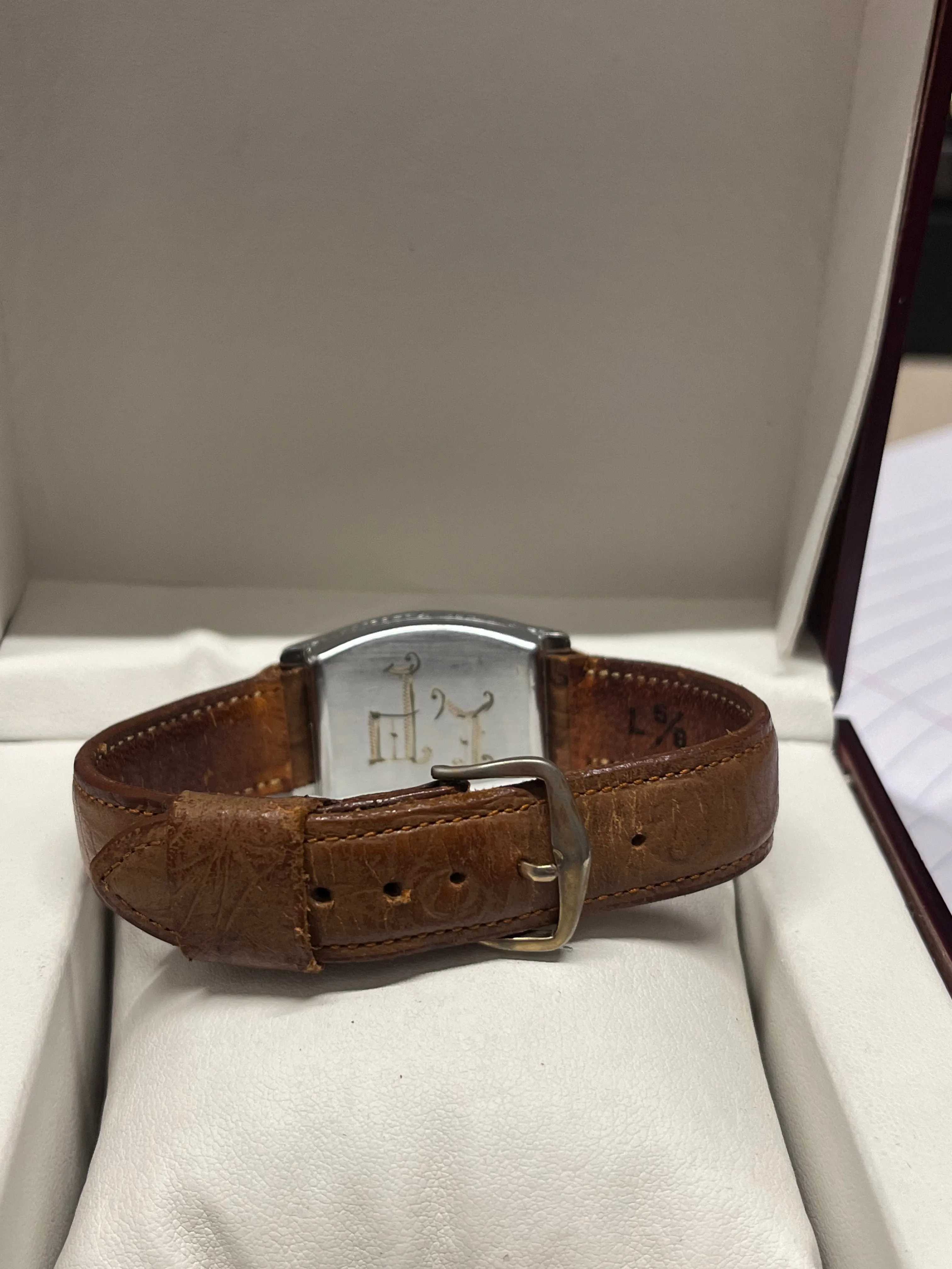BULOVA Vintage 1930' s SS Men's Wristwatch Beautiful Design - $10K APR w/ COA!!!