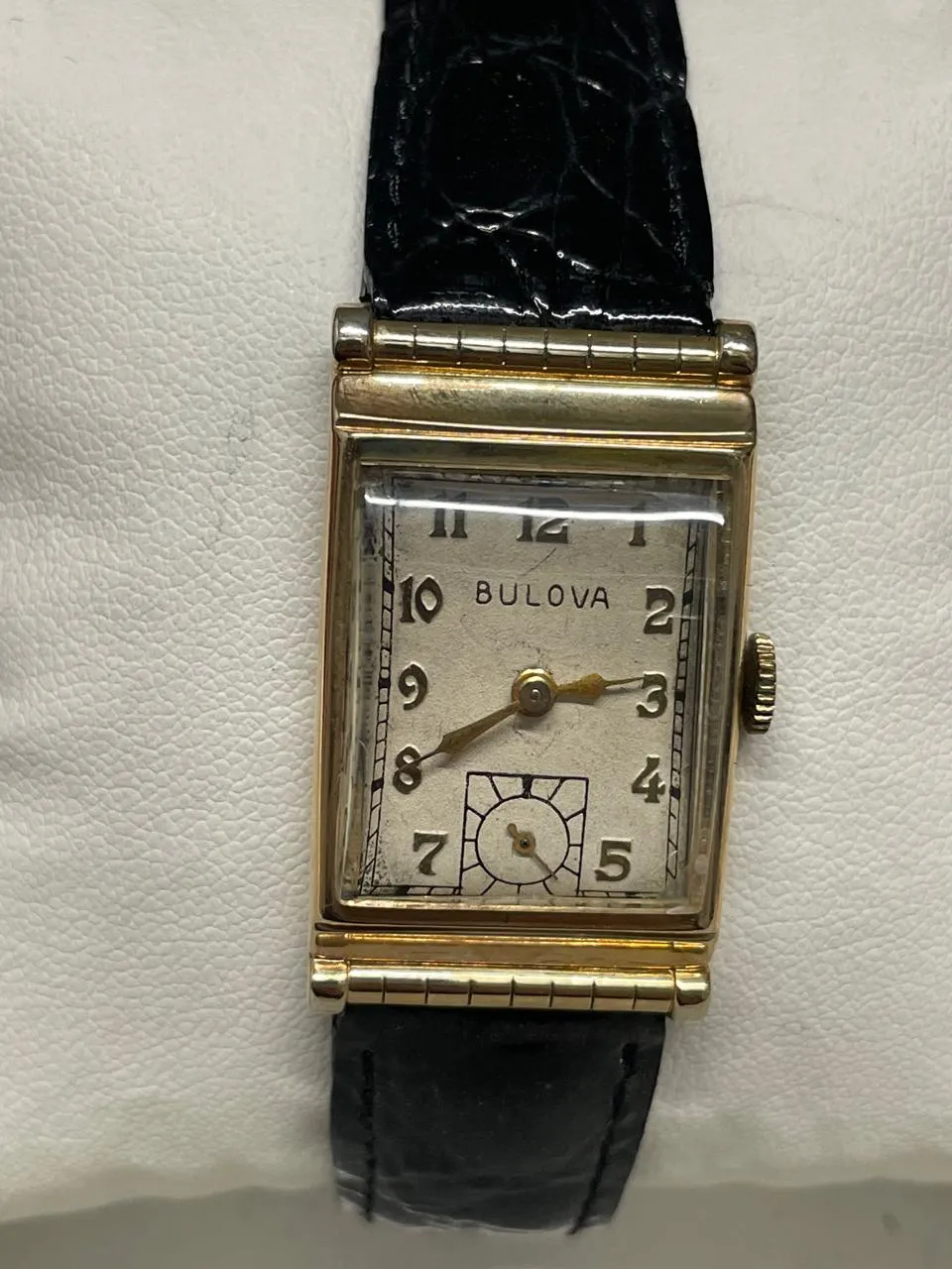 Bulova Vintage 1940s Tank Watch in Mint Condition - $8K APR w/ COA!