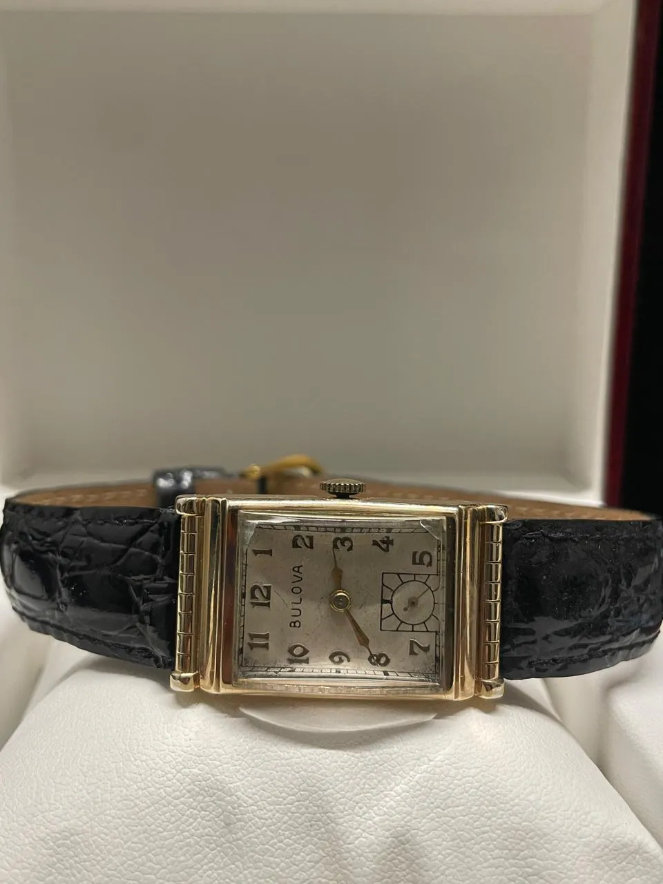 Bulova Vintage 1940s Tank Watch in Mint Condition - $8K APR w/ COA!