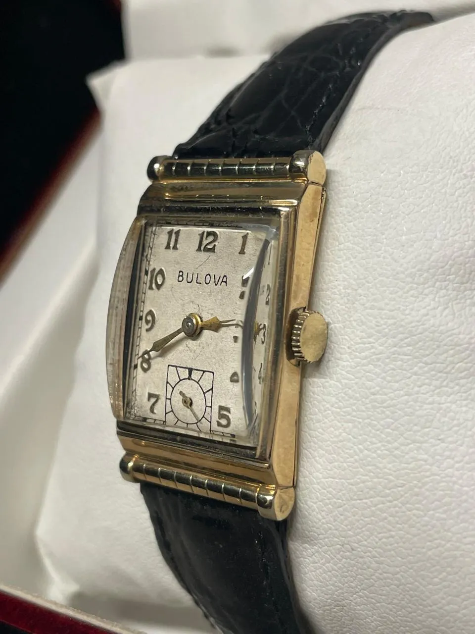 Bulova Vintage 1940s Tank Watch in Mint Condition - $8K APR w/ COA!