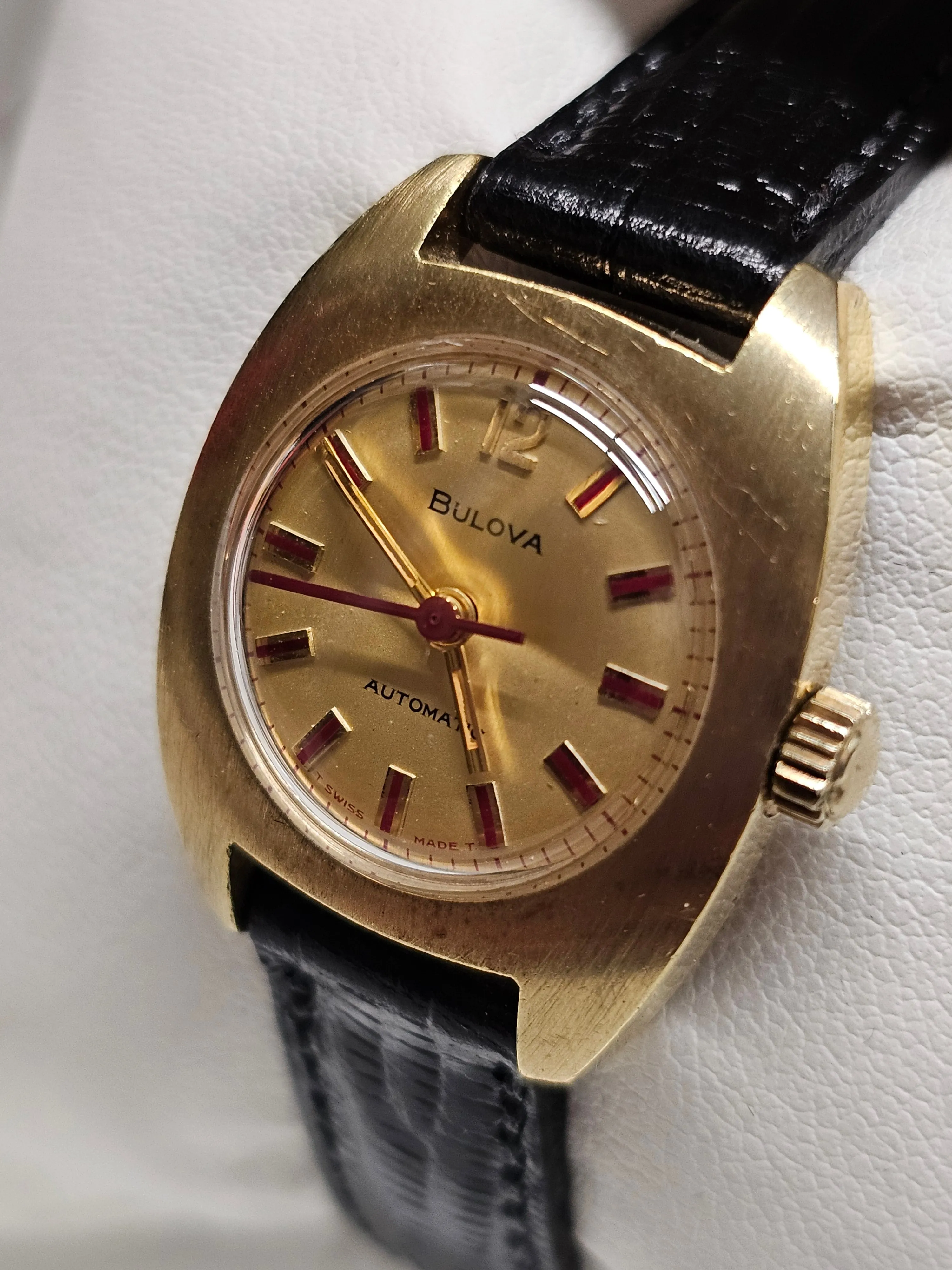 BULOVA, Vintage 1950s, Gold-Tone, Unique design, Ladies Watch - $4K APR w/ COA!!