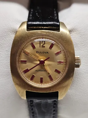 BULOVA, Vintage 1950s, Gold-Tone, Unique design, Ladies Watch - $4K APR w/ COA!!