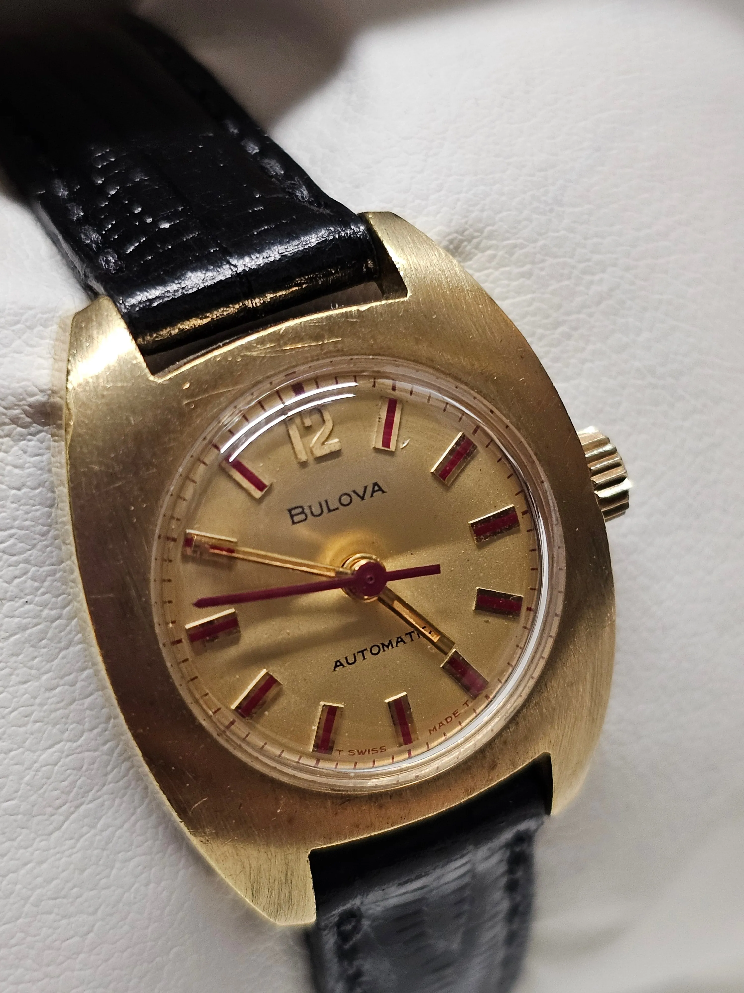 BULOVA, Vintage 1950s, Gold-Tone, Unique design, Ladies Watch - $4K APR w/ COA!!
