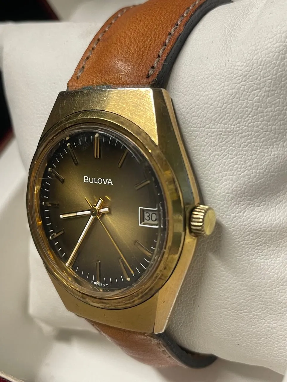 Bulova Vintage 1960s Gold Tone Watch - Rare Two-Tone Dial- $5K APR w/COA!