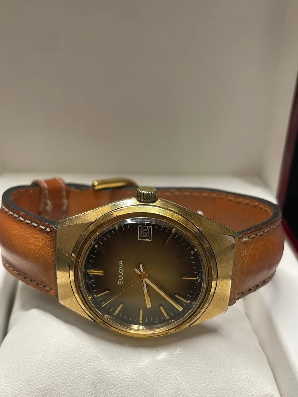 Bulova Vintage 1960s Gold Tone Watch - Rare Two-Tone Dial- $5K APR w/COA!