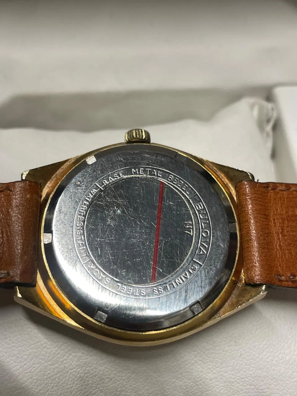 Bulova Vintage 1960s Gold Tone Watch - Rare Two-Tone Dial- $5K APR w/COA!