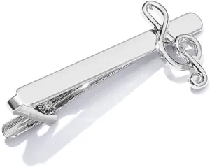 Business Tie Men Tie Clip for Creative Silver High-end Fashion Clips Gifts C