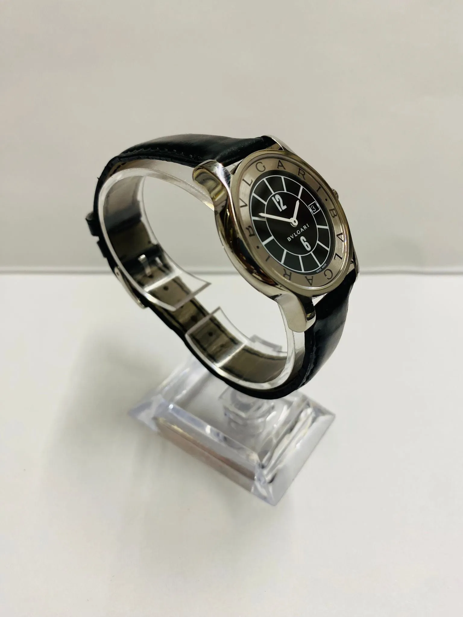 BVLGARI SS Extremely Special Black Dial Brand New Men's Watch- $6K APR w/ COA!!!