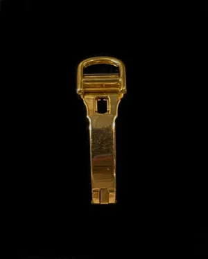 Cartier 18K Yellow Gold Antique Design Watch Deployment Buckle- $12K APR w/ CoA!