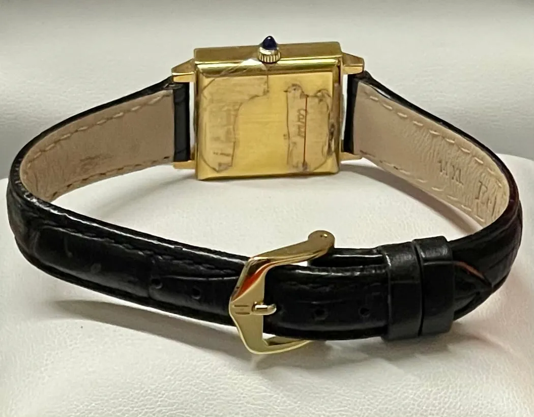 CARTIER Beautiful Mechanical Yellow Gold Unisex Wristwatch - $15K APR w/ COA!!!!
