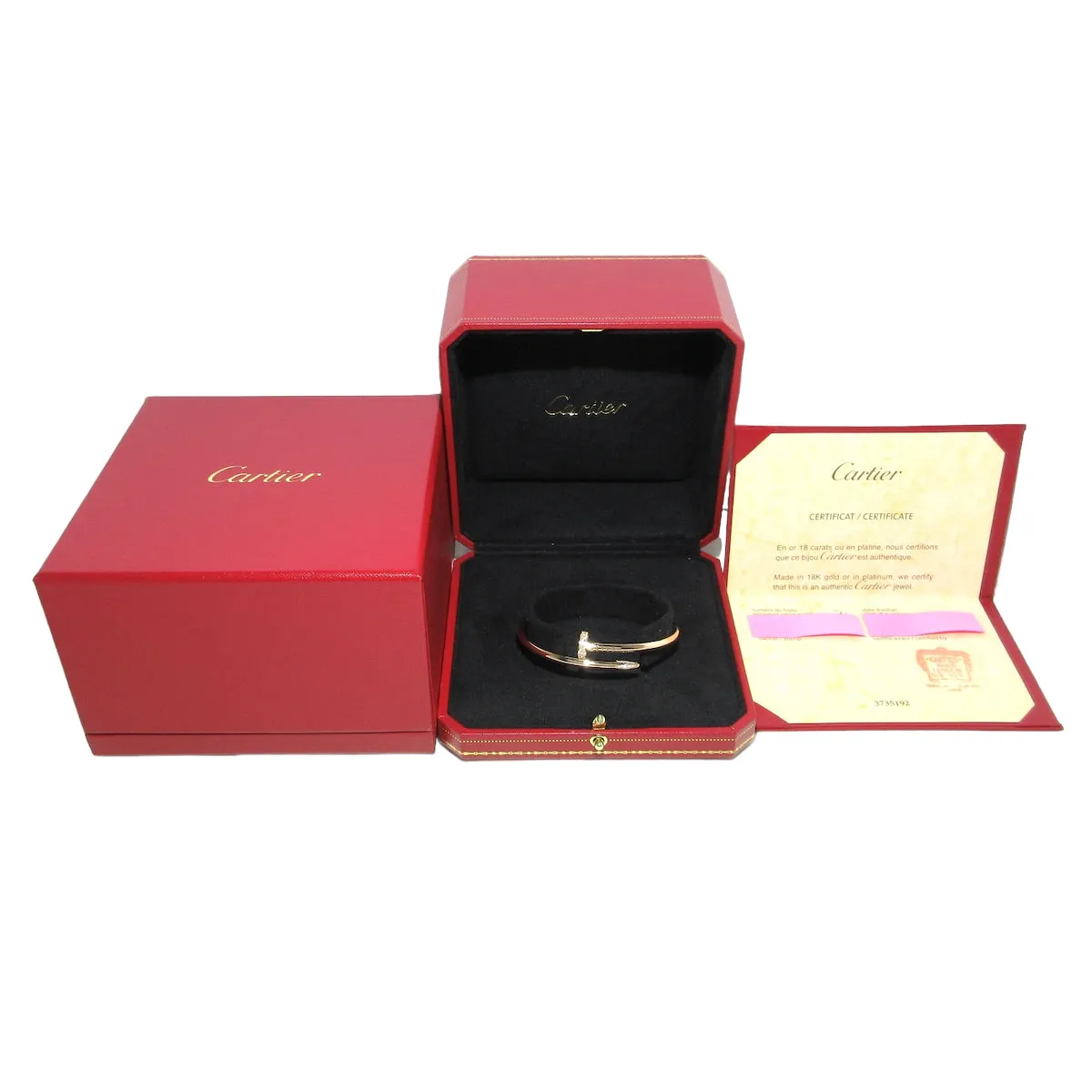 Cartier Juste Un Clou Bracelet, size 17