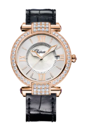 Chopard Imperiale Quartz 18K Rose Gold & Diamonds Lady's Watch