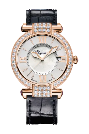Chopard Imperiale Quartz 18K Rose Gold & Diamonds Lady's Watch