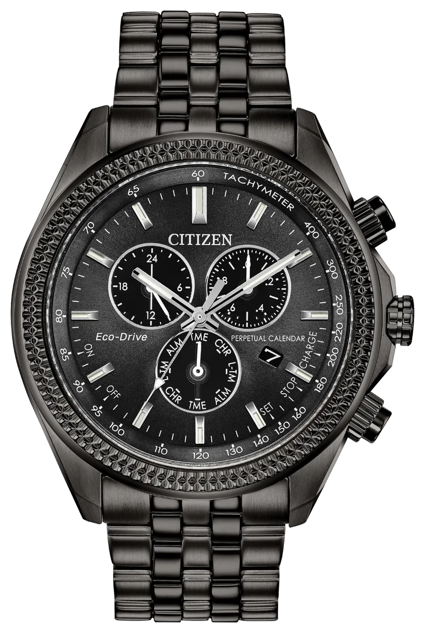 Citizen Perpetual Calendar Black Dial Watch Bl5567-57E