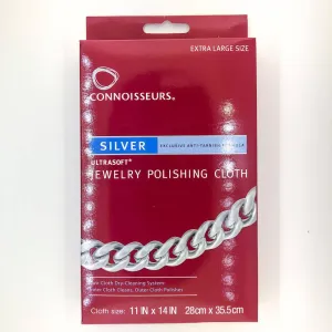 Connoisseurs Silver Jewelry ULTRA -Soft Polishing Cloth