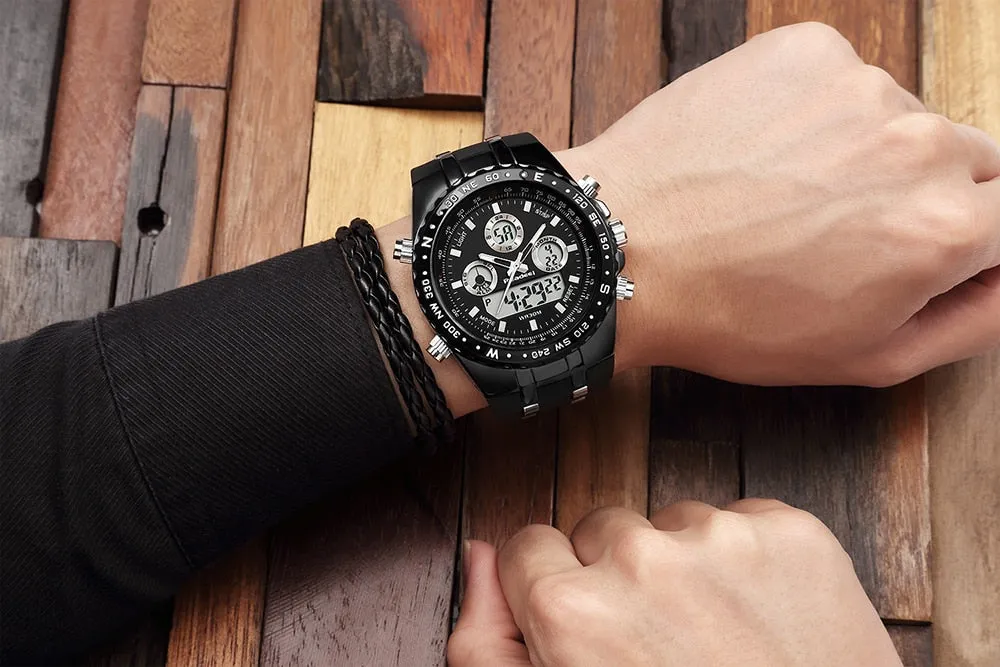 COOL AFFORDABLE WATERPROOF SPORT WATCH Quartz Wrist Watch Men's Military Waterproof Watches