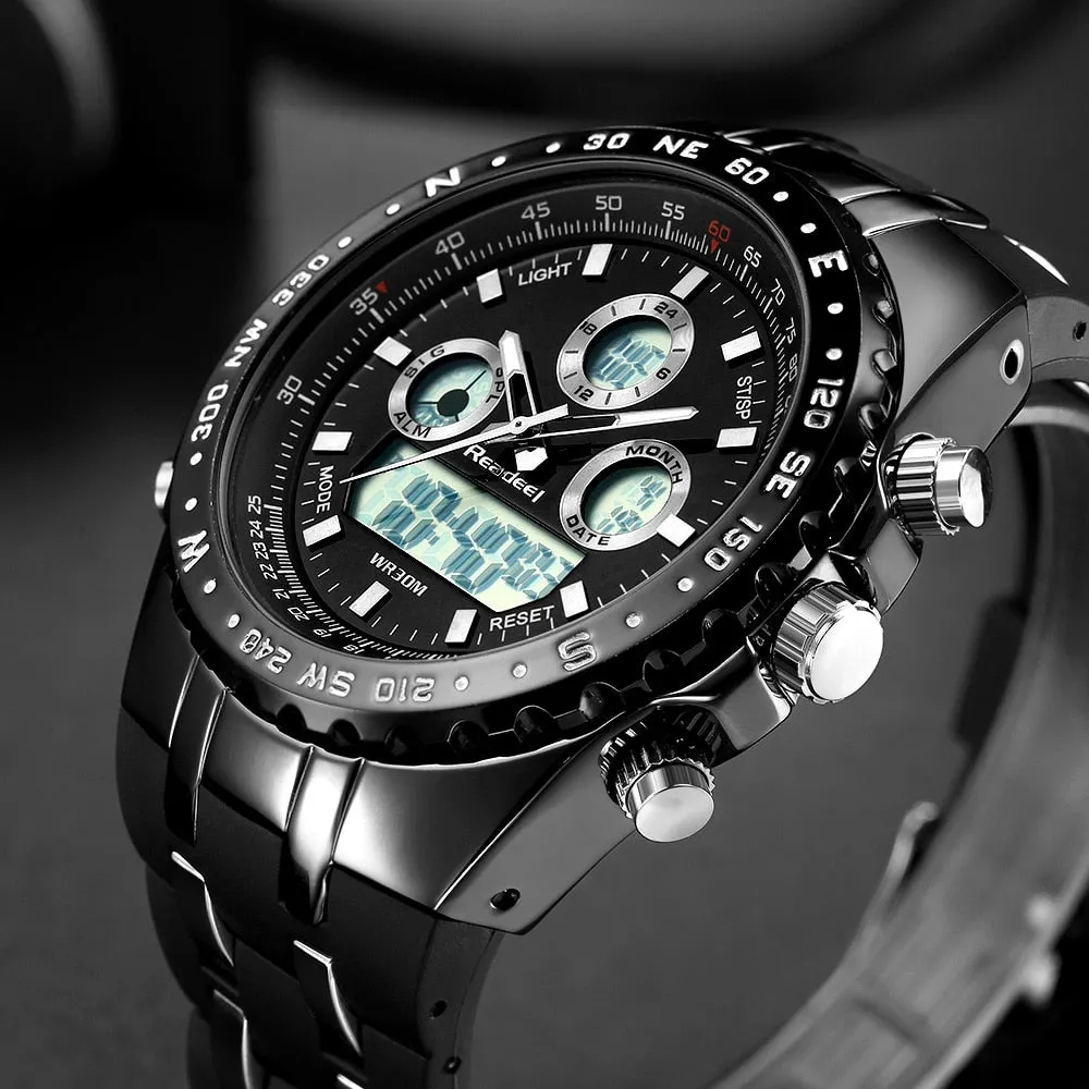 COOL AFFORDABLE WATERPROOF SPORT WATCH Quartz Wrist Watch Men's Military Waterproof Watches