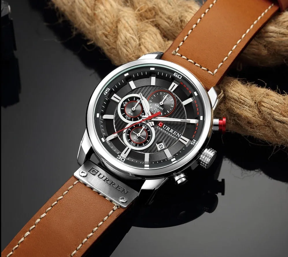 CURREN BUSINESS FASHION WATCH