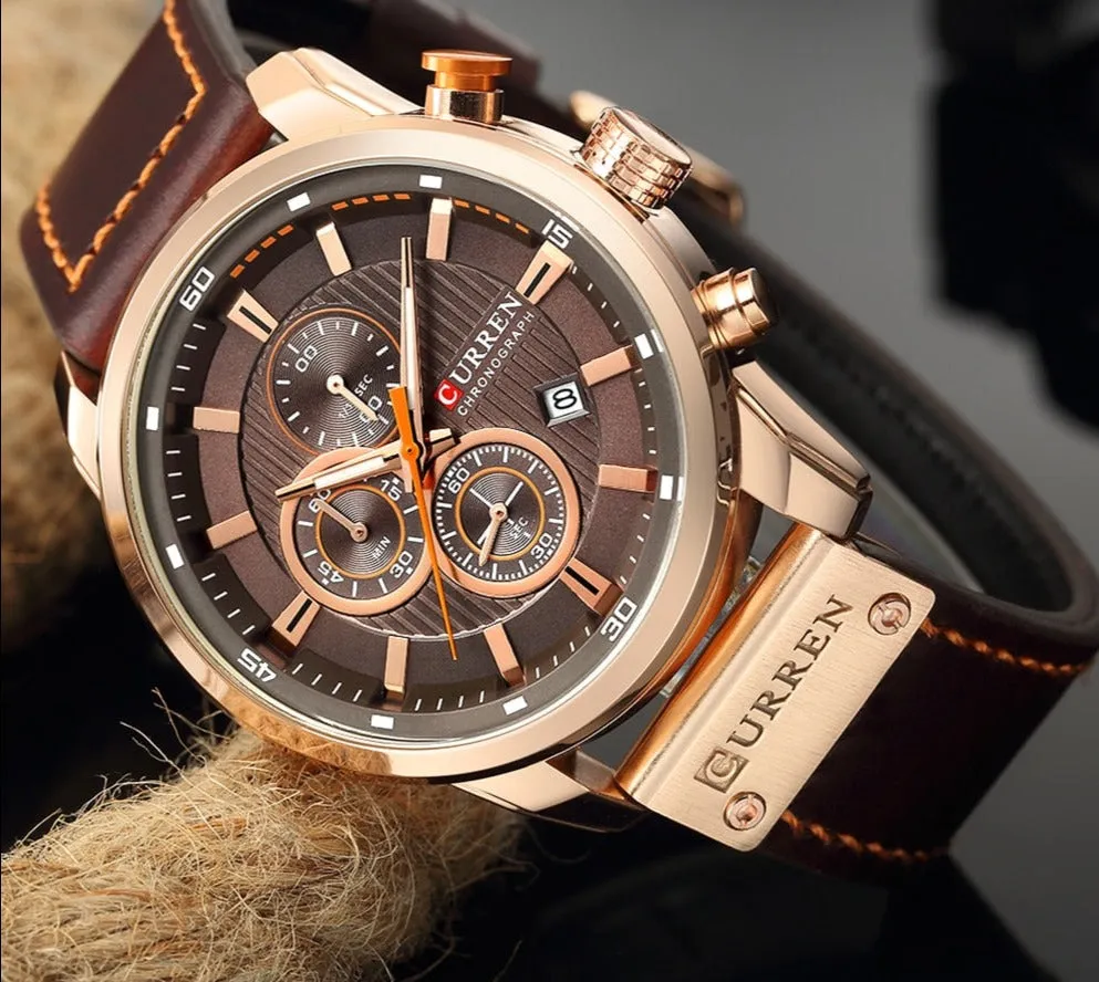 CURREN BUSINESS FASHION WATCH