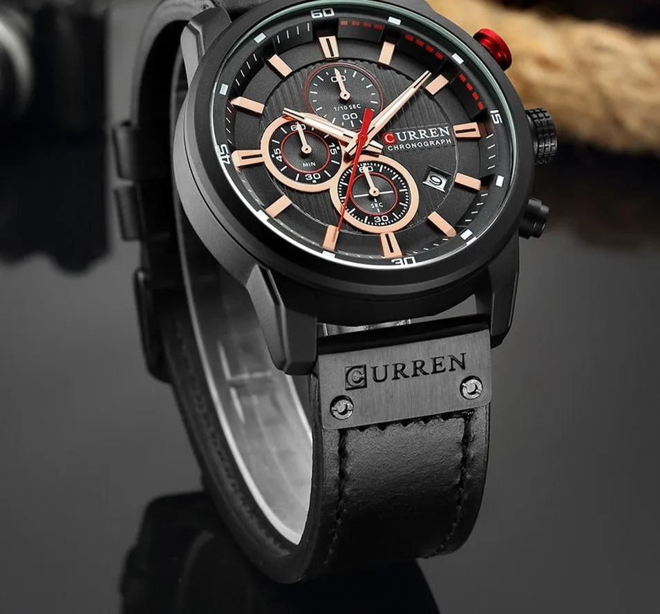 CURREN BUSINESS FASHION WATCH