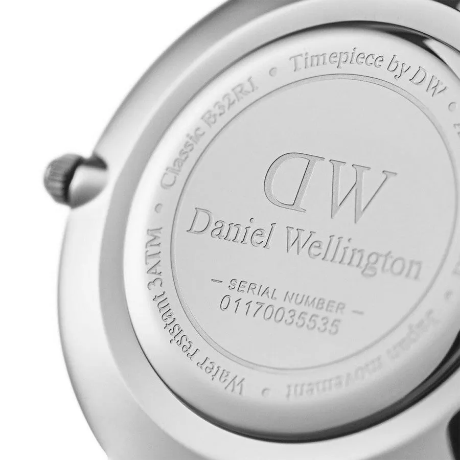 Daniel Wellington Cornwall 32mm Women's Silver Watch DW00100254