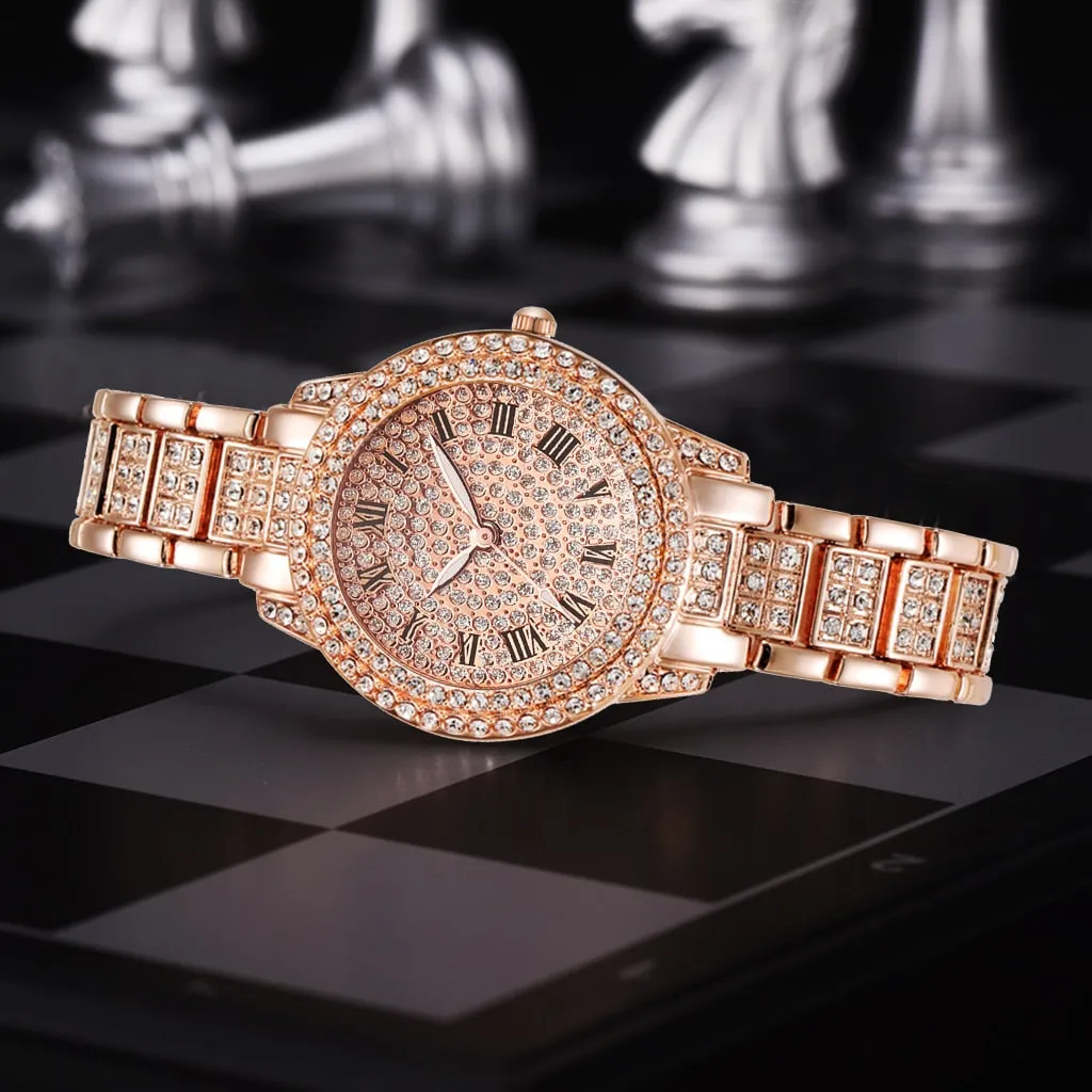 Diamond Women Watches   Bracelet