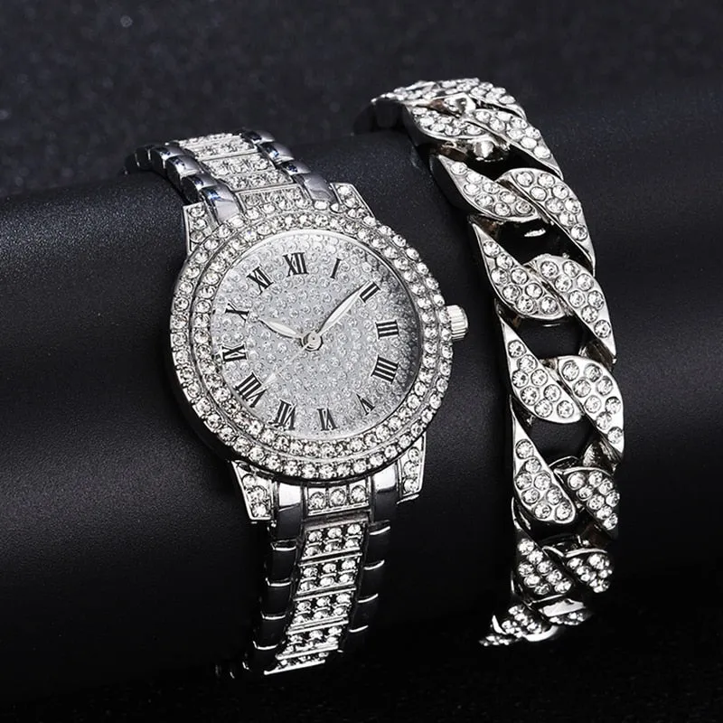Diamond Women Watches   Bracelet
